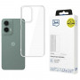 3mk Clear Case Motorola Moto G35 5G viedtālruņa maciņš, caurspīdīgs