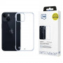 3mk Just20g Clear Case Apple iPhone 15 Plus viedtālruņa maciņš, caurspīdīgs