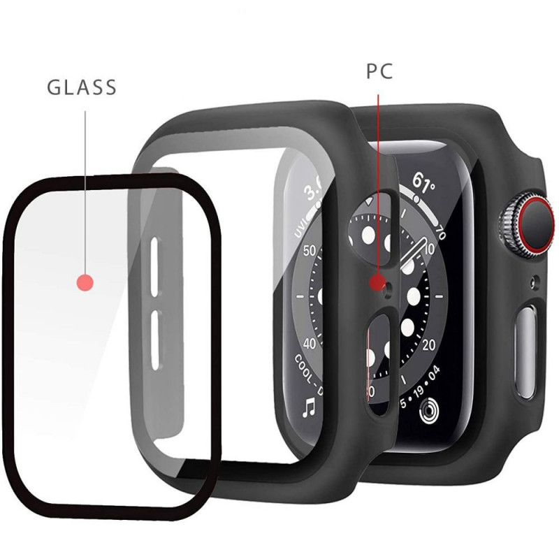 Tech-Protect Defense360 korpuss Apple Watch 4/5/6/7/8/9/SE 44/45 mm, melns