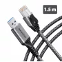 Goobay AXAGON ADE-AM15 USB-A uz Gigabit Ethernet adapteris ar iebūvētu 1,5 m CAT6 kabeli