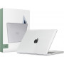 Tech-Protect SmartShell korpuss Apple MacBook Air 13 2022-2024, caurspīdīgi dzidrs