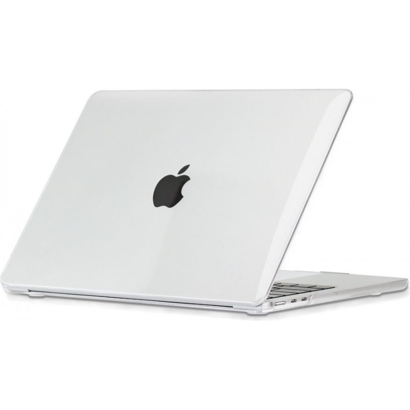 Tech-Protect SmartShell korpuss Apple MacBook Air 13 2022-2024, caurspīdīgi dzidrs