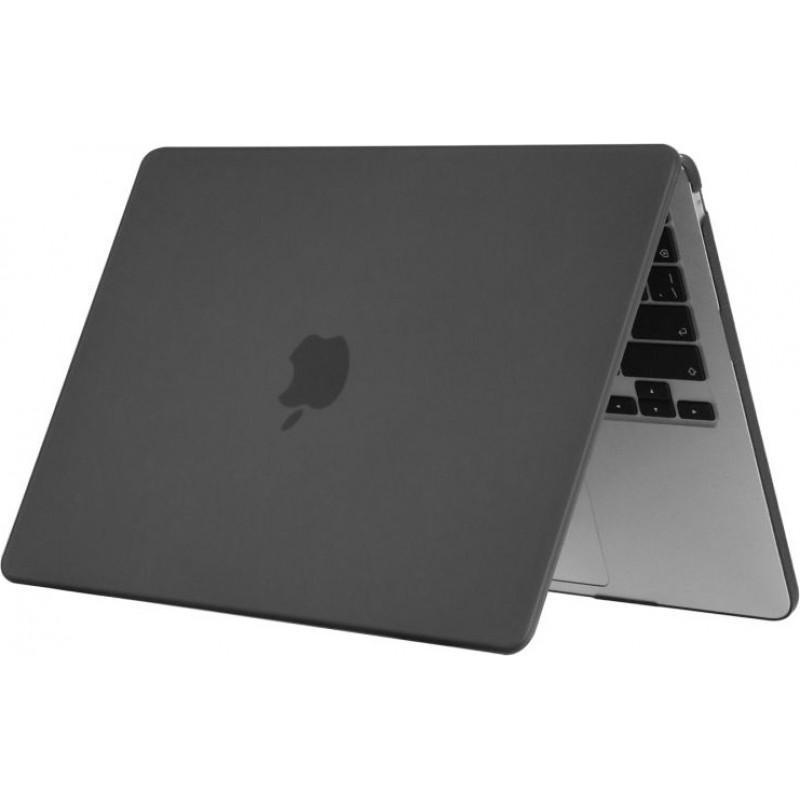 Tech-Protect SmartShell korpuss Apple MacBook Air 13 2022-2024, matēti melns