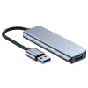 Tech-Protect V0-HUB 5in1 USB-A centrmezgls, pelēks
