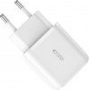 Tech-Protect C20W 2 portu sienas lādētājs, USB-C PD 20W un USB-A QC 3.0, balts