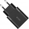 Tech-Protect C30W 2 portu sienas lādētājs, USB-C PD 30W un USB-A QC 3.0, melns