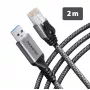 Goobay AXAGON ADE-AM20 USB-A uz Gigabit Ethernet adapteris ar iebūvētu 2 m CAT6 kabeli