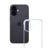 3mk Just20g Clear Case Apple iPhone 16 viedtālruņa maciņš, caurspīdīgs