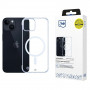 3mk Just20g MagCase Apple iPhone 14 viedtālruņa maciņš, caurspīdīgs