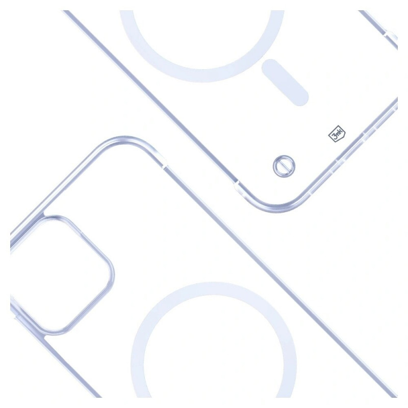 3mk Just20g MagCase Apple iPhone 14 viedtālruņa maciņš, caurspīdīgs