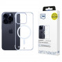 3mk Just20g MagCase Apple iPhone 14 Pro Max viedtālruņa maciņš, caurspīdīgs