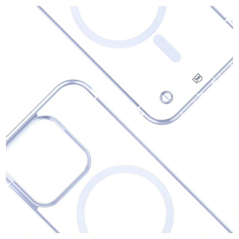 3mk Just20g MagCase Apple iPhone 14 Pro Max viedtālruņa maciņš, caurspīdīgs