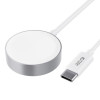 Tech-Protect UltraBoost magnētiskais lādētājs Apple Watch, USB-C, 120 cm, balts