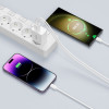 Tech-Protect NC30W 2 portu sienas lādētājs PD 30W QC 3.0, balts