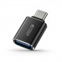 Tech-Protect UltraBoost USB-C / USB-A OTG adapteris, melns