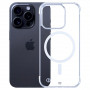 3mk Just20g MagCase Apple iPhone 15 Pro viedtālruņa maciņš, caurspīdīgs