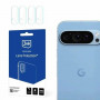 3MK Lens Protection hibrīdais stikls kameras objektīvam Google Pixel 9 Pro (4 gab.)
