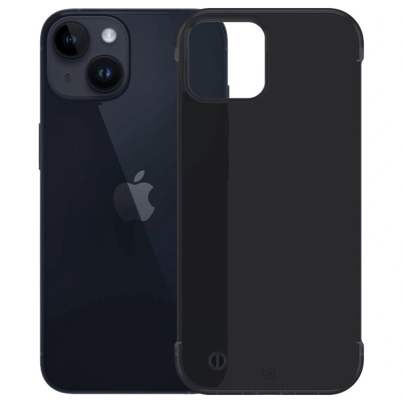 3mk Just20g Matt Case Apple iPhone 15 Plus viedtālruņa maciņš, matēti melns