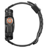 Spigen Rugged Armor Pro siksnas maciņš Apple Watch Ultra 1 / 2 / 3 49 mm, melns