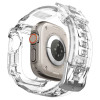 Spigen Rugged Armor Pro siksnas maciņš Apple Watch Ultra 49 mm, Crystal Clear