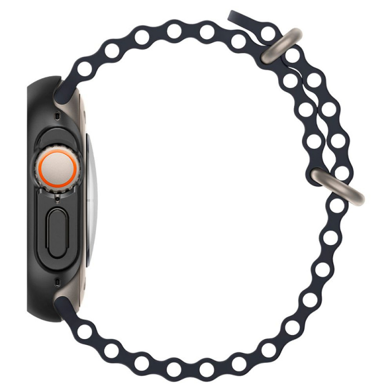 Spigen Thin Fit vāciņš Apple Watch Ultra 1 / 2 / 3 49 mm, melns