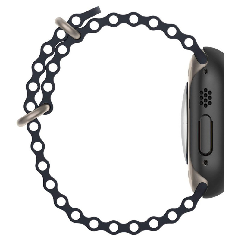Spigen Thin Fit vāciņš Apple Watch Ultra 1 / 2 / 3 49 mm, melns