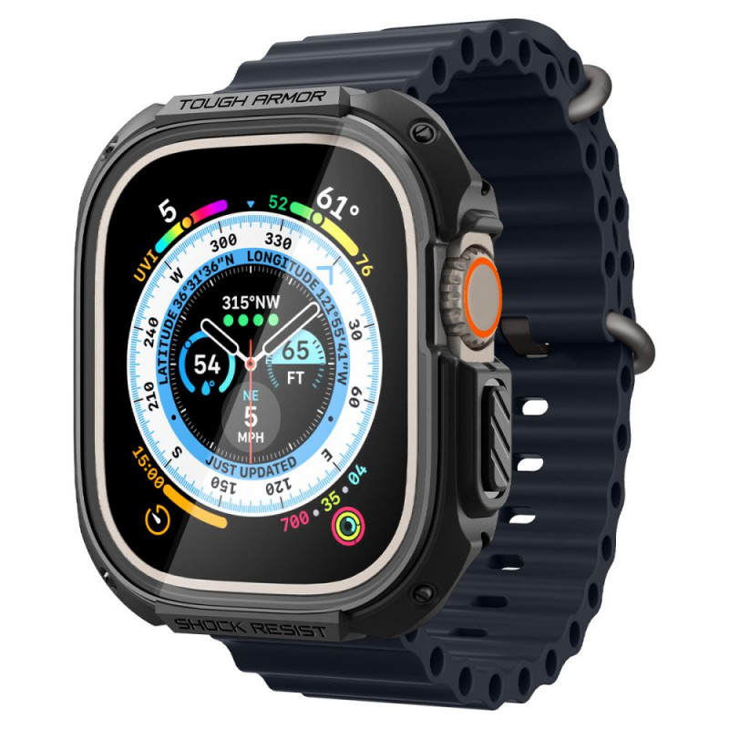 Spigen Tough Armor korpuss Apple Watch Ultra 49 mm, melns