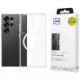 3MK Clear MagCase Samsung Galaxy S25 Ultra, MagSafe, caurspīdīgs
