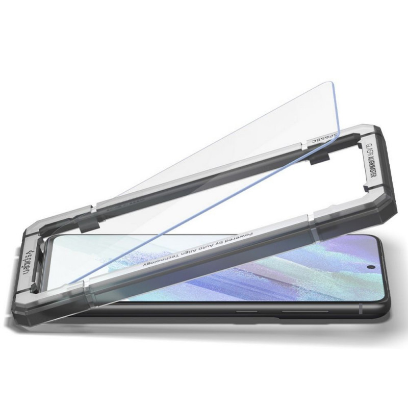 Spigen AlignMaster GLAS.tR rūdītais stikls Samsung Galaxy S21 FE (2 gab.)