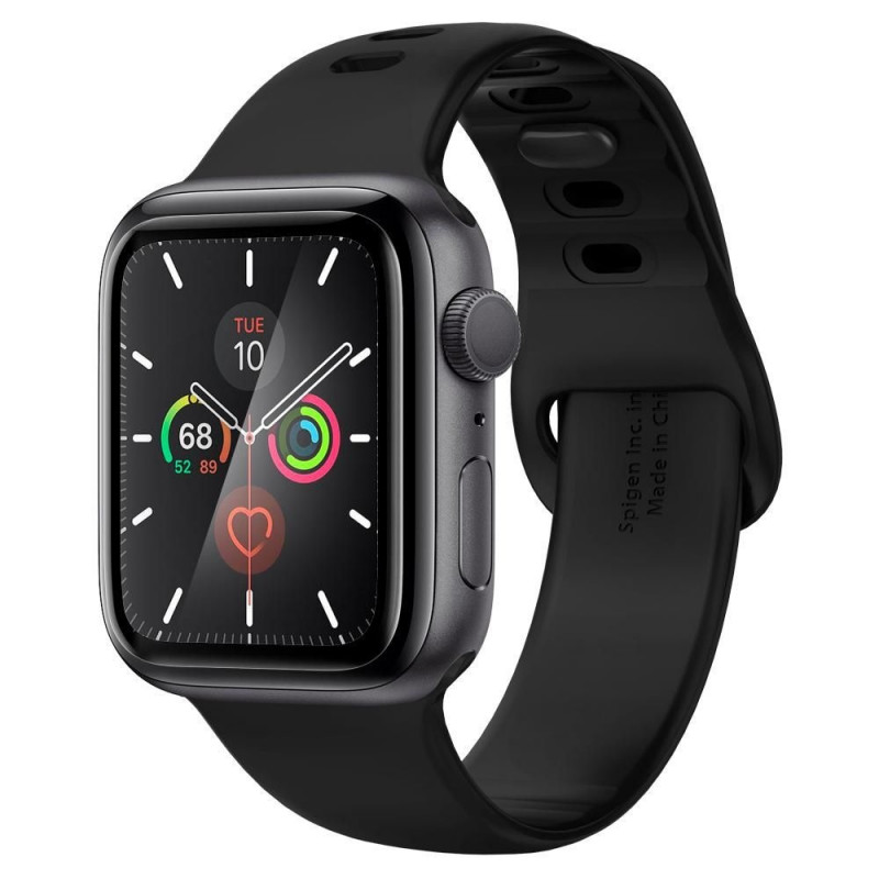 Spigen ProFlex EZ Fit AFL01220 hibrīda stikla ekrāna aizsargs Apple Watch 4/5/6/7/8/9/SE 44/45 mm