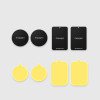 Spigen MP-4P magnētiskās metāla plāksnītes auto tālruņa turētājiem 000EP20342, melnas (4 gab.)