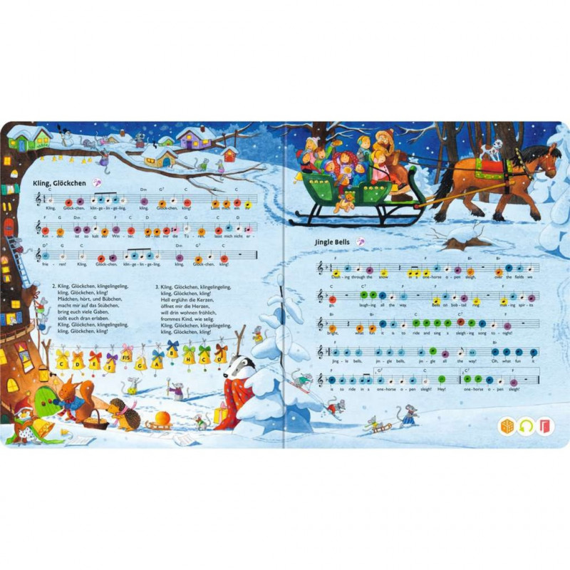 Ravensburger tiptoi Meine schönsten Weihnachtslieder, vācu izdevums