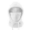 Qunature Arctic Velvet slēpošanas balaklava, izmērs M, balta