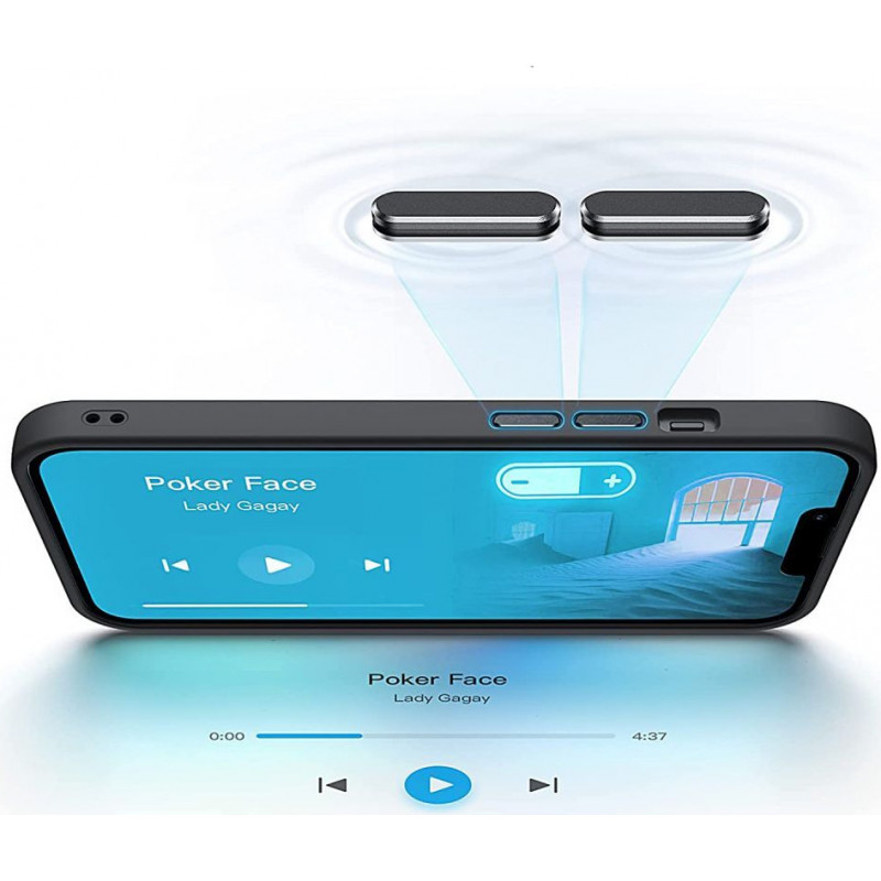 Tech-Protect Magmat MagSafe Apple iPhone 14 Pro Max vāciņš (THP1298), matēti melns