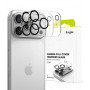 Ringke Camera Full Cover Apple iPhone 18 Pro kameras objektīva aizsargs, 9H rūdīts stikls, melns (2 gab.)