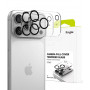 Ringke Camera Full Cover Apple iPhone 18 Pro Max kameras objektīva aizsargs, 9H rūdīts stikls, melns (2 gab.)