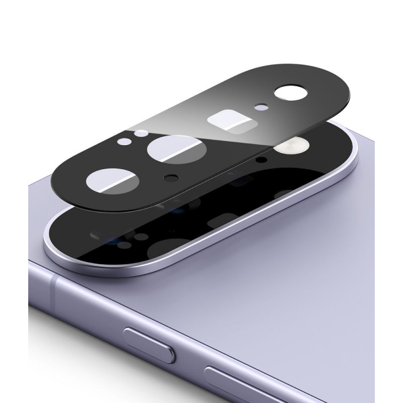 Ringke Camera Full Cover Google Pixel 11 kameras objektīva aizsargs, 9H rūdīts stikls, melns (2 gab.)