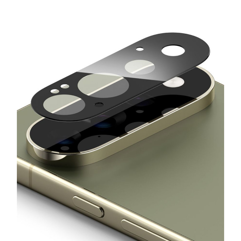 Ringke Camera Full Cover Google Pixel 11 Pro kameras objektīva aizsargs, rūdīts stikls, melns (2 gab.)