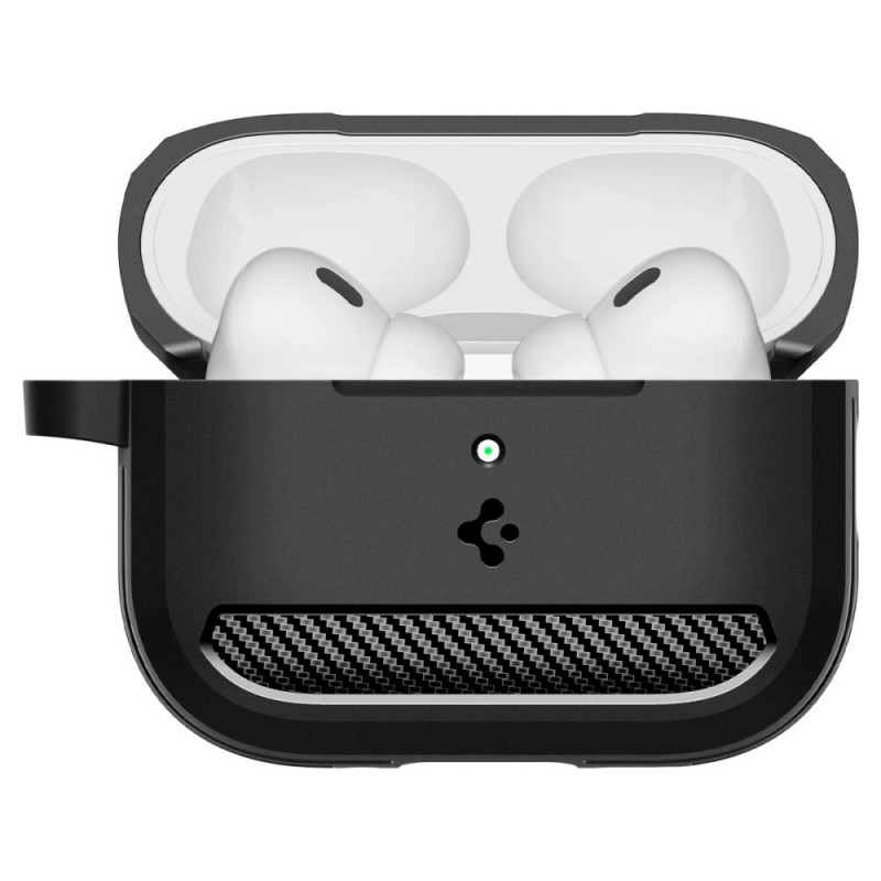 Spigen Rugged Armor ACS09822 maciņš Apple AirPods Pro 3, matēti melns
