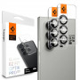 Spigen Optik Pro HD Glas.tR EZ Fit AGL09581 kameras aizsargs Samsung Galaxy Z Fold 7 / 8 Ultra, melns (2 gab.)
