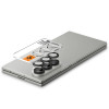 Spigen Optik Pro HD Glas.tR EZ Fit AGL09581 kameras aizsargs Samsung Galaxy Z Fold 7 / 8 Ultra, melns (2 gab.)