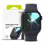 Ringke Dual Easy ekrāna aizsargplēve Apple Watch 10 / 11 46 mm, caurspīdīga (3 gab.)