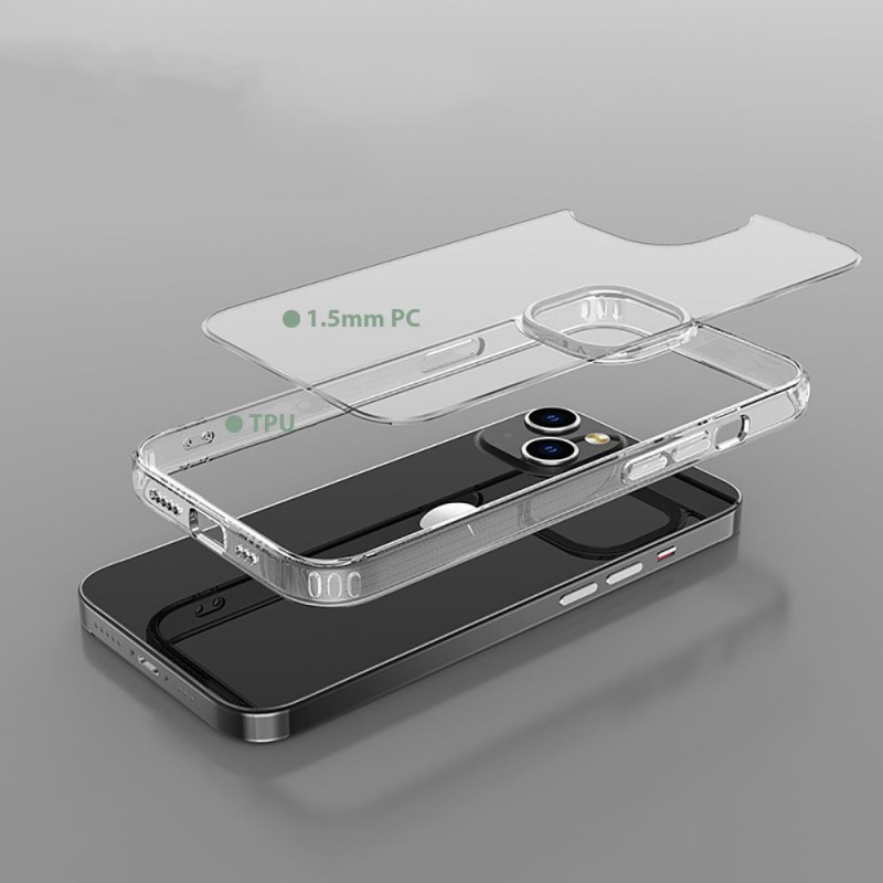 Tech-Protect Flexair Hybrid Apple iPhone 14 vāciņš (THP1343), caurspīdīgs