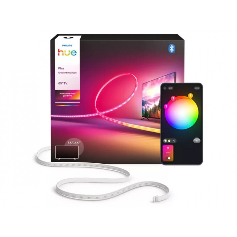 Philips Hue Play Gradient Lightstrip 65 collu televizoram