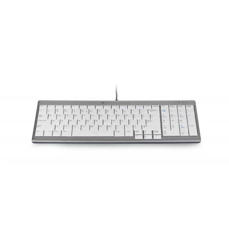 Bakker Elkhuizen UltraBoard 960 Compact Standard tastatūra BNEU960SCCH, vadu, Šveices izkārtojums QWERTZ