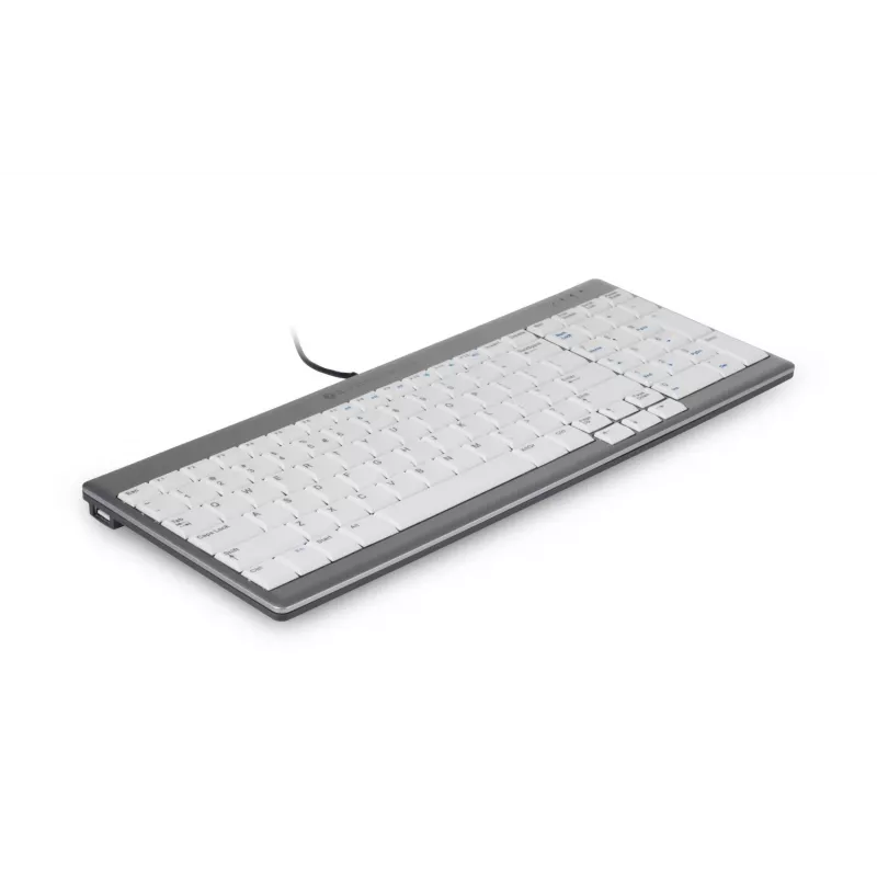 Bakker Elkhuizen UltraBoard 960 Compact Standard tastatūra BNEU960SCCH, vadu, Šveices izkārtojums QWERTZ