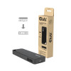 Club3D CAC-2510 M.2 NVMe SSD korpuss ar ventilatoru, USB4