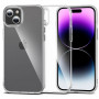 Tech-Protect Flexair Hybrid THP2312 apvalks Apple iPhone 15, caurspīdīgs