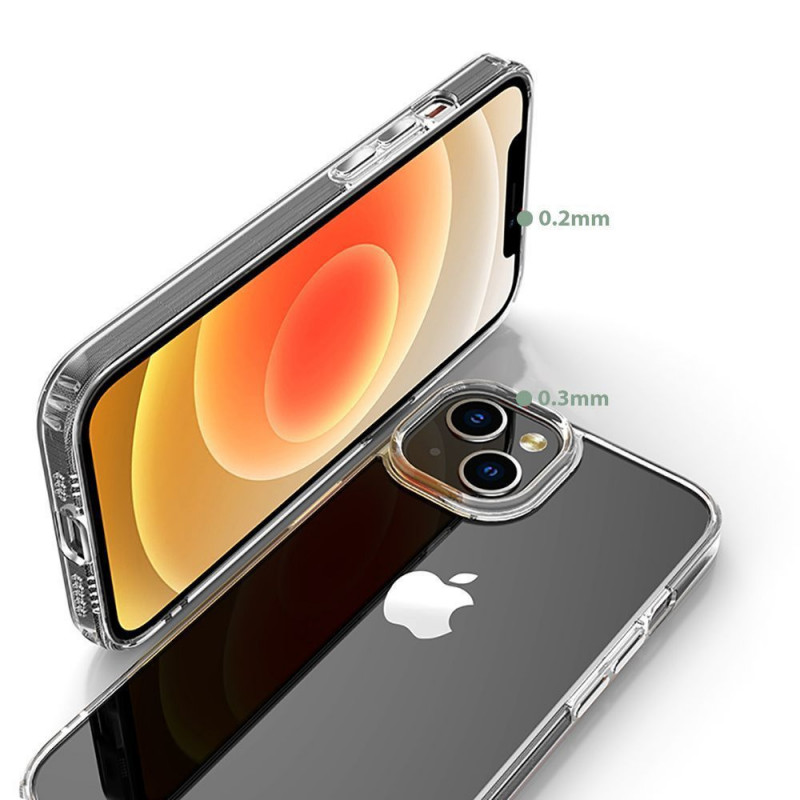 Tech-Protect Flexair Hybrid THP2312 apvalks Apple iPhone 15, caurspīdīgs