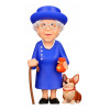Minix Queen Elizabeth - kolekcionējama figūra Queen Elizabeth II ar korgiju